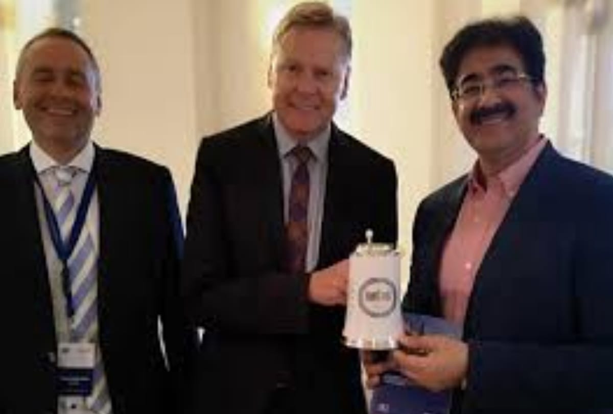 Sandeep Marwah has been honored in the Bavarian Parliament