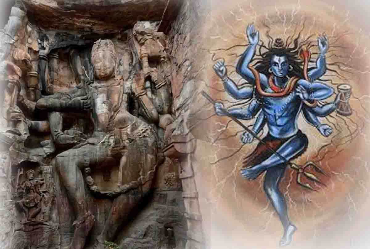 Indian Ancient Shiva tandav Temple