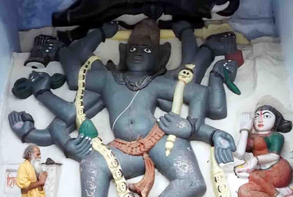 Indian Ancient Shiva tandav Temple