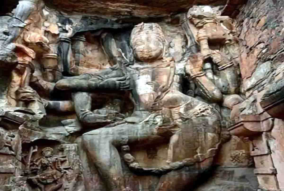 Indian Ancient Shiva tandav Temple
