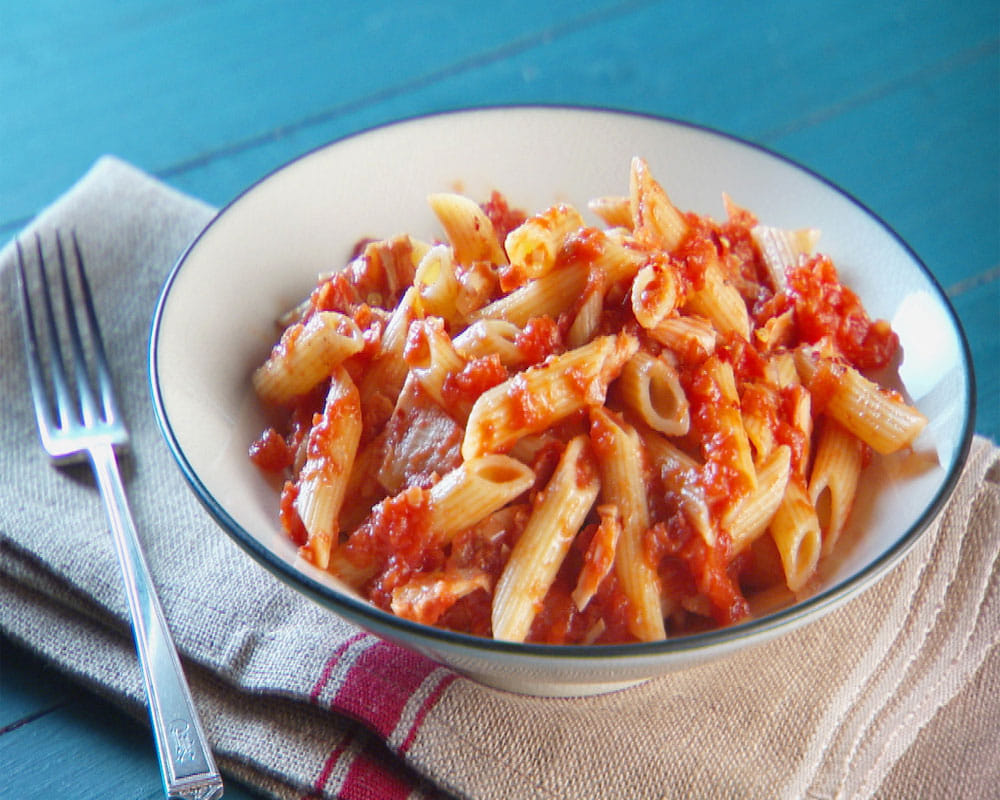 Recipe of tomato pasta