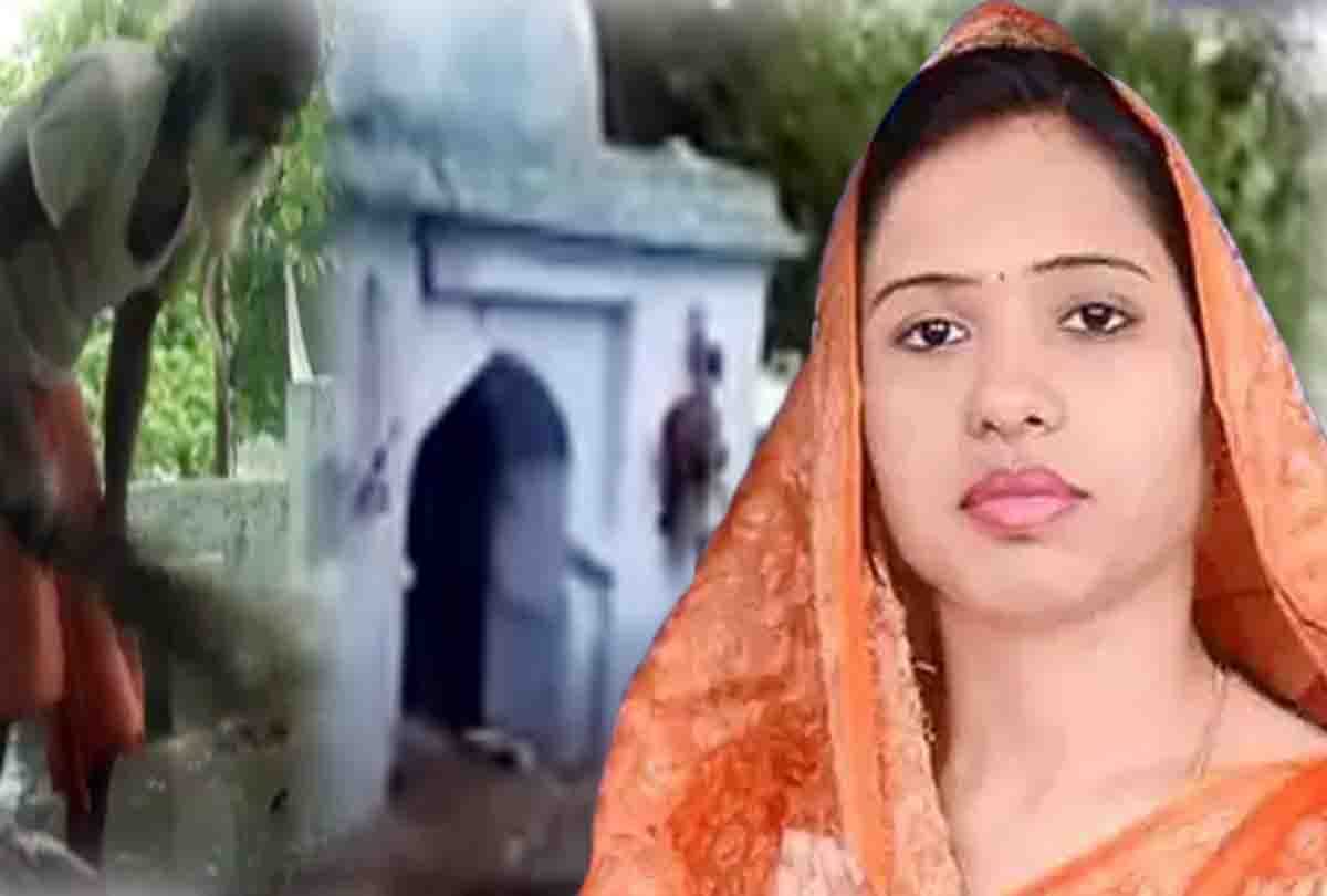 MLA  Maneesha Anuragi reached the Dhroom Rishi temple people said ancient tradition broke
