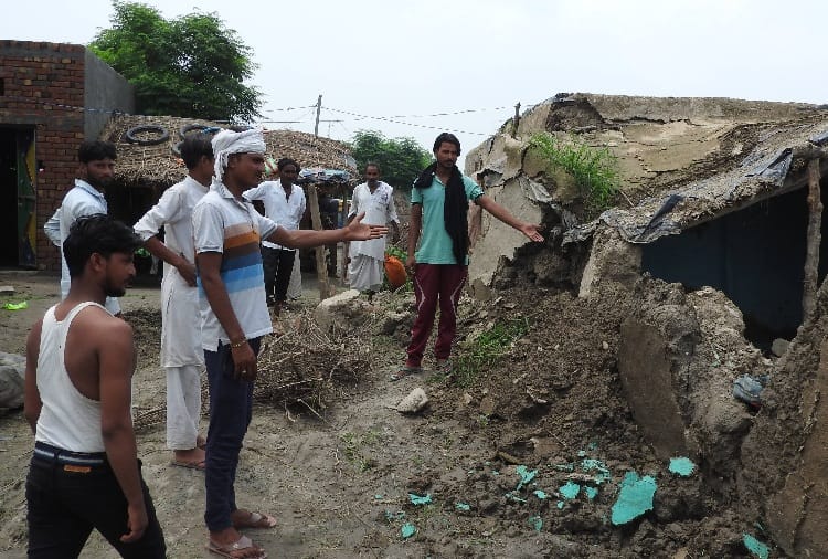  55 families of paubari stranded in Yamuna section in Yamuna nagar