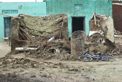  55 families of paubari stranded in Yamuna section in Yamuna nagar