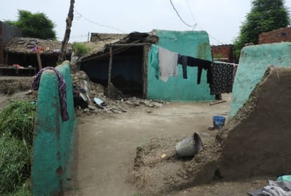  55 families of paubari stranded in Yamuna section in Yamuna nagar