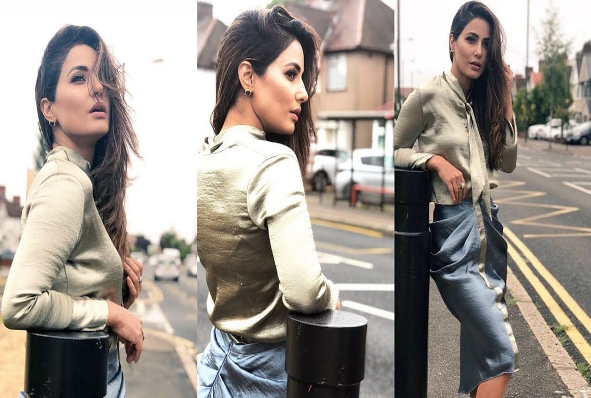 hina khan looks glamorous in london