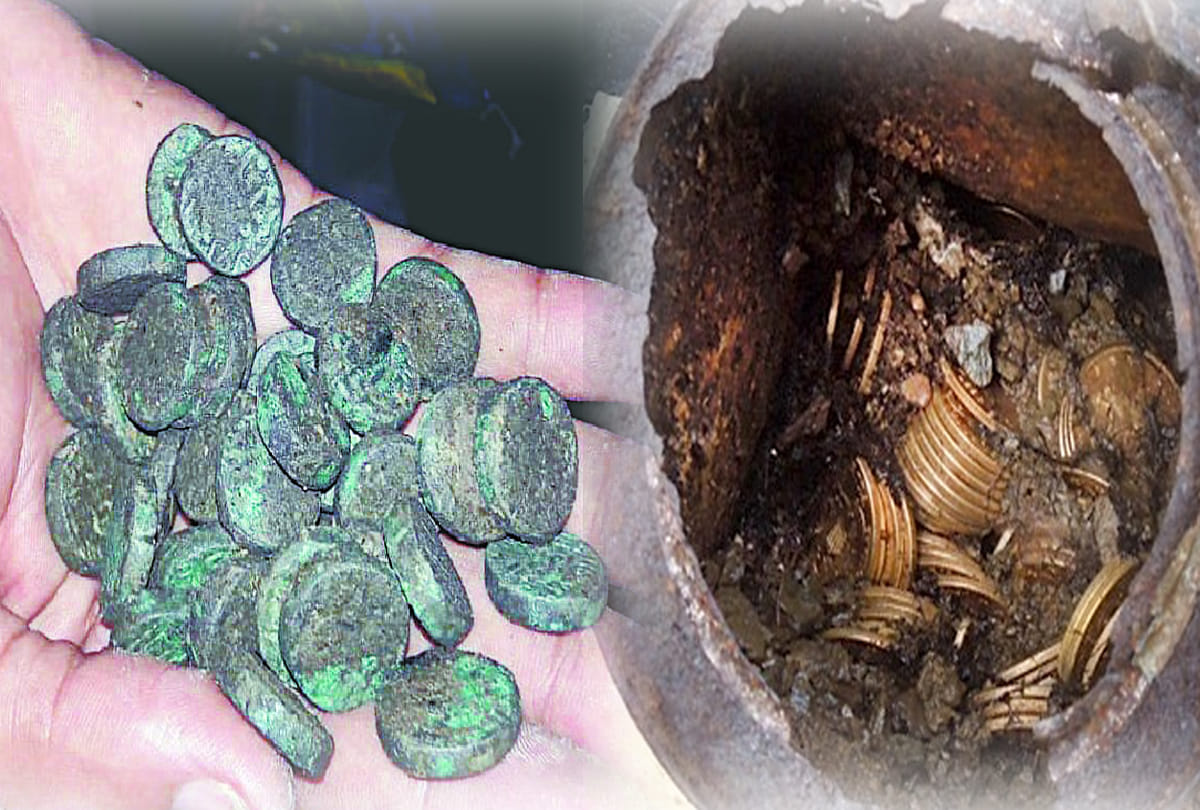 Gold coins found in Kannauj