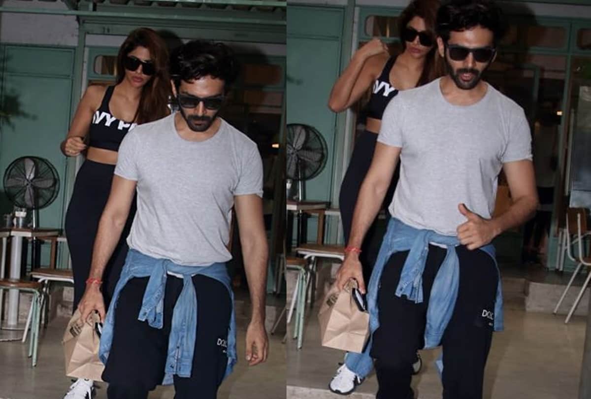Kartik Aryan casual date in the town with rumoured girlfriend Dimple Sharma