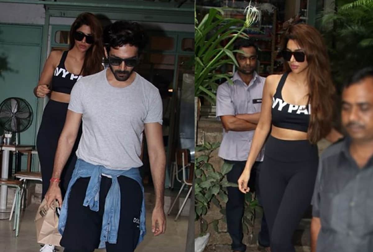 Kartik Aryan casual date in the town with rumoured girlfriend Dimple Sharma