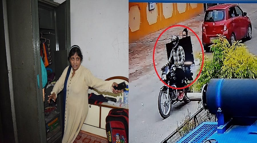 Loot near by ssp office in meerut, and threat of killing the engineer's family