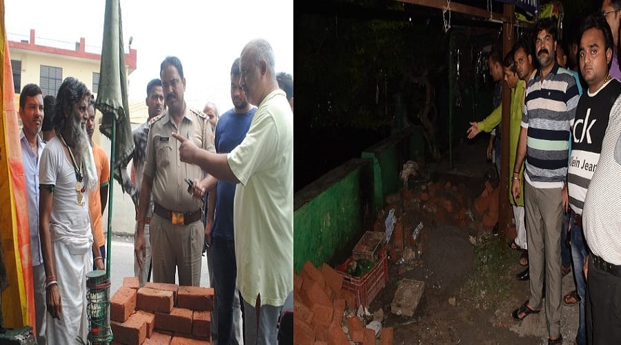 UP: The construction of the mazar stopped in Meerut