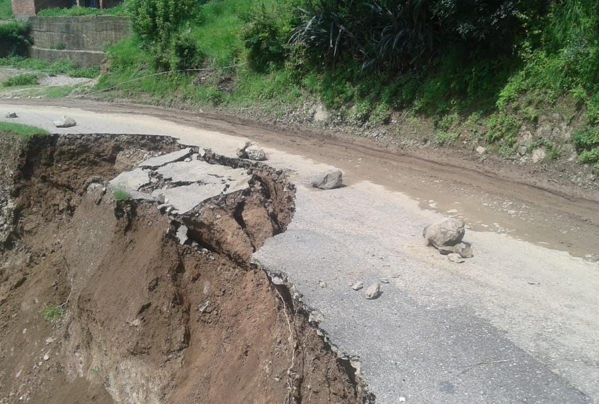 Rs 4.5 crore Loss in Kangra Himachal due to Heavy Rains in State