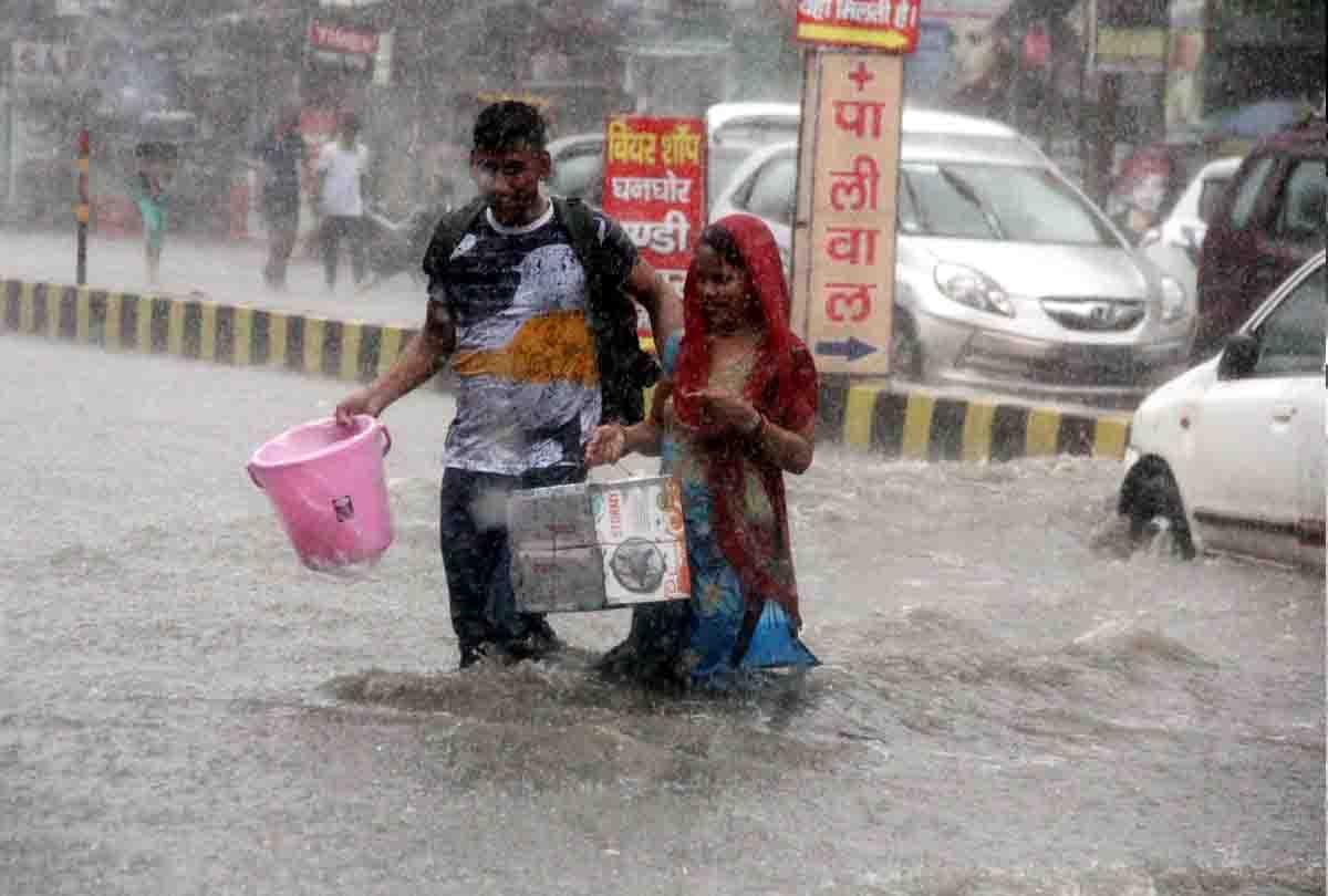 Signals given by the Meteorological Department for uttar pradesh 