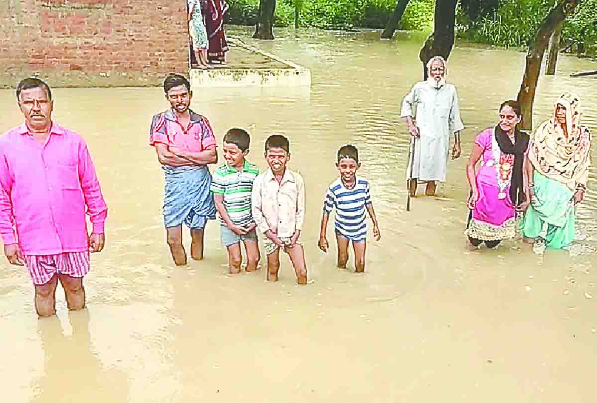 due to heavy rain people worried