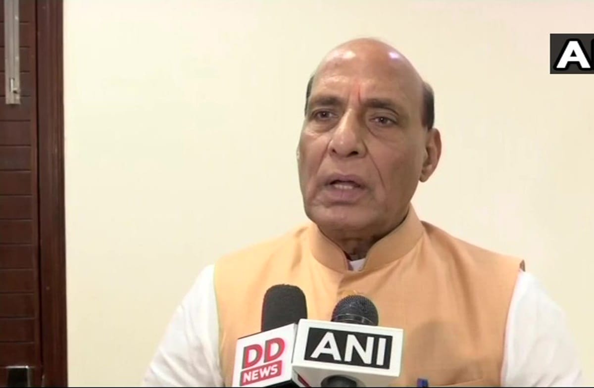 NRC Draft: TMC MP make uproar in Rajya Sabha and Rajnath said no need to panic