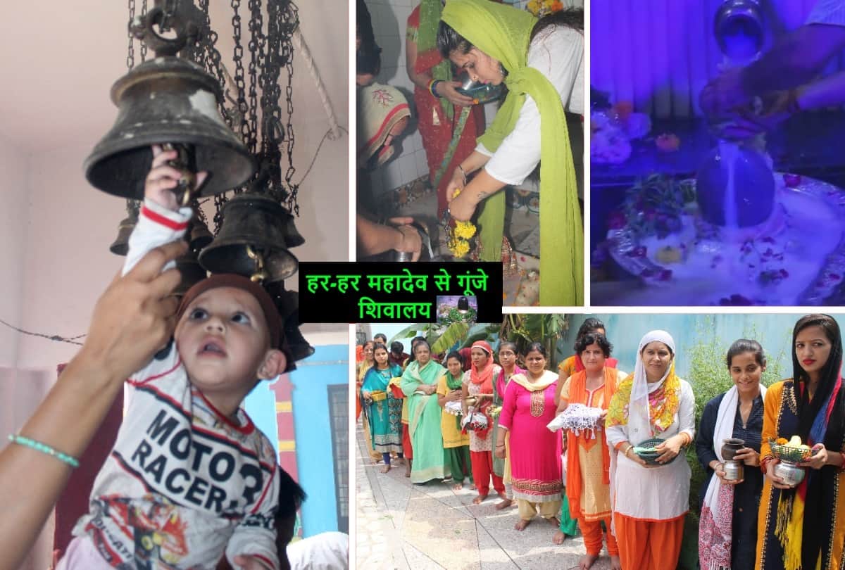 see in pictures lord shiva devotees offer prayers in temples on first monday of sawan