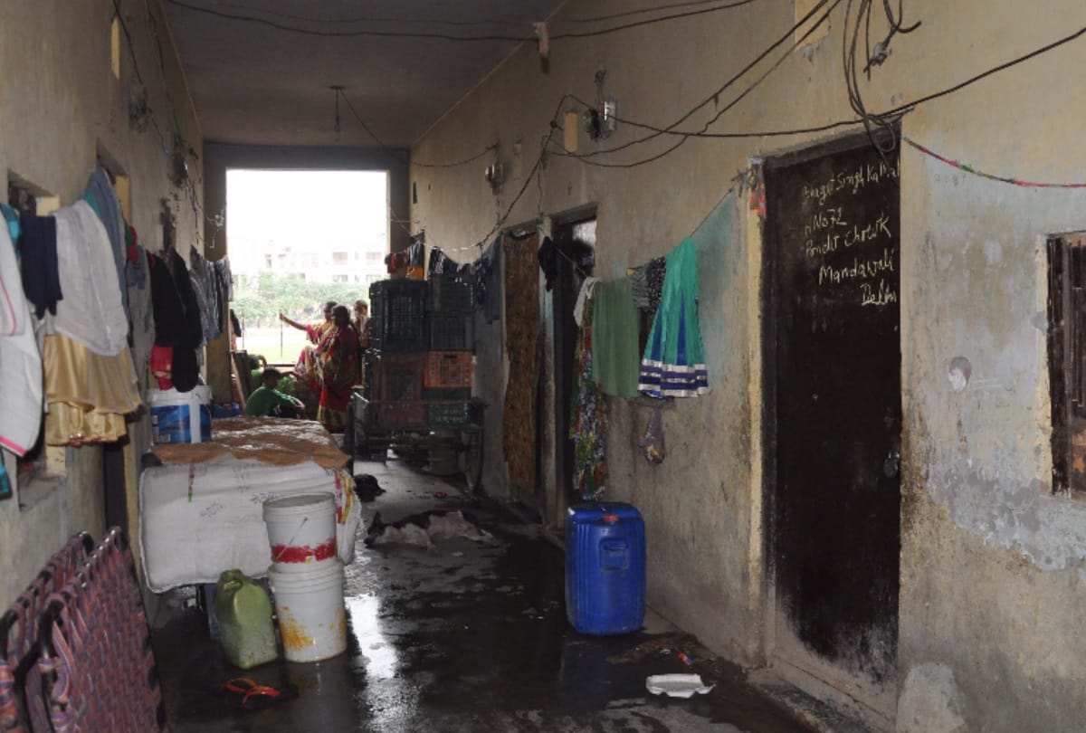 Three children starvation death in mandawali case