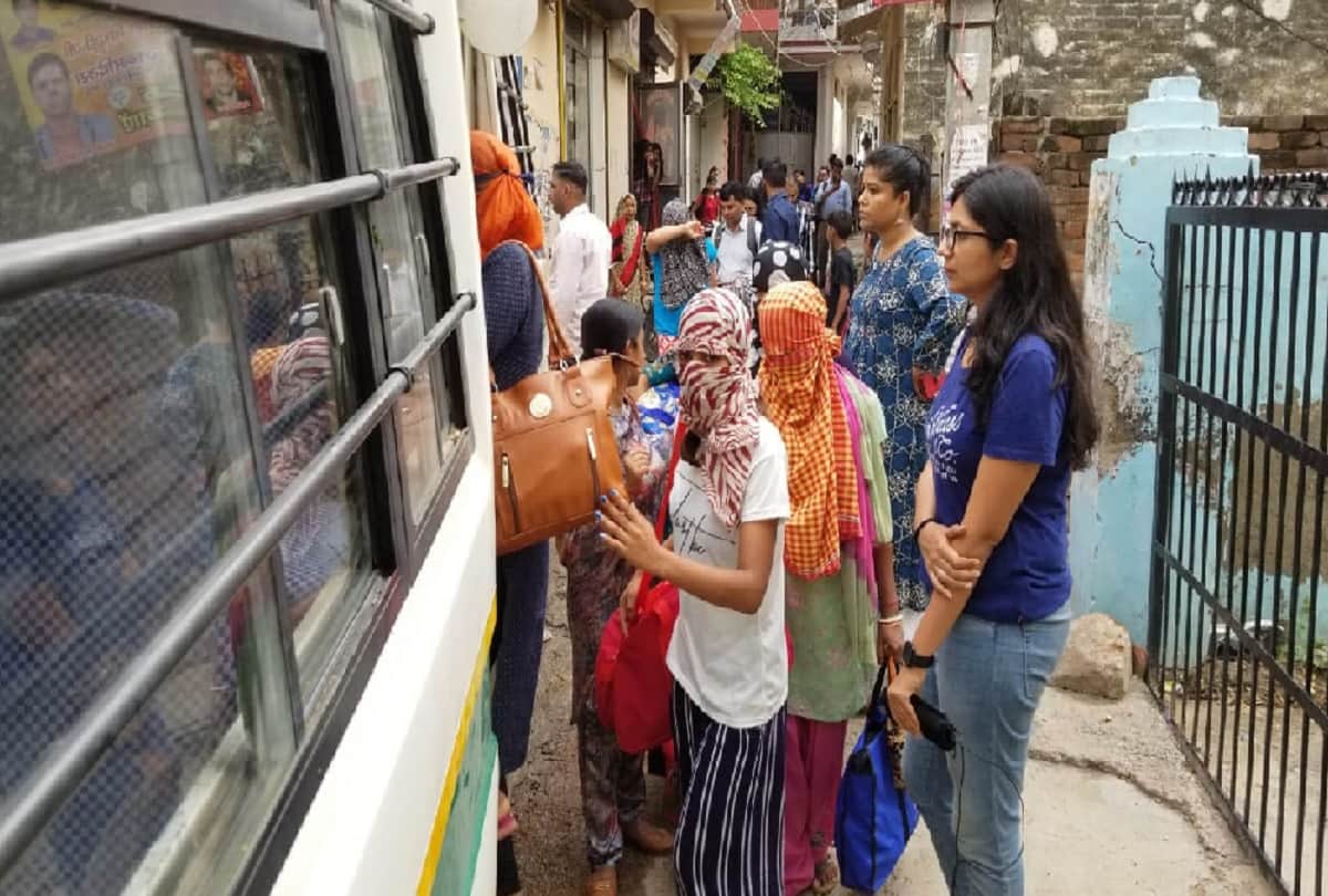 uttar pradesh police rescued 18 Nepali women from Delhi