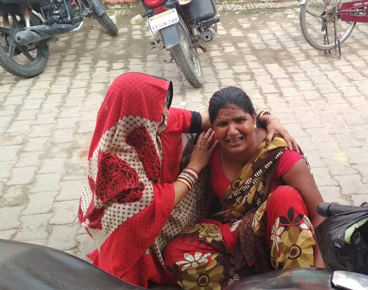 नगर के काशी विश्वनाथ मंदिर स्थित तालाब की घटना