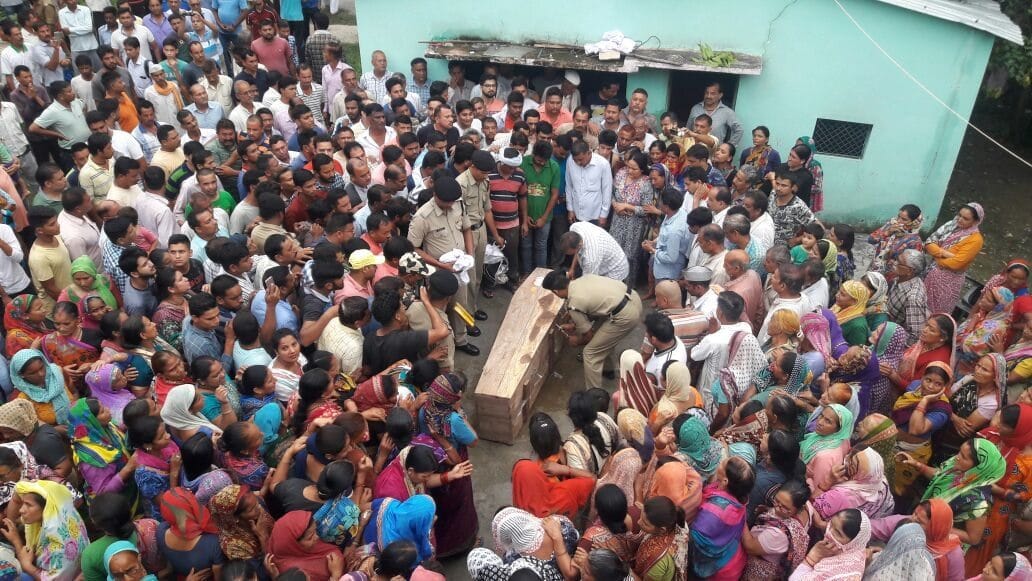 last journey of bsf jawan deewan nath goswami