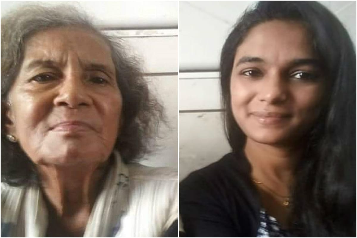 Old Lady In Mumbai Local Train state level hockey player Story Is Fake