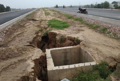  KMP work is incomplete due to rain in Haryana