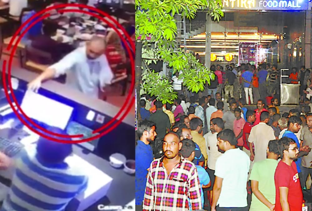 attack on businessman alok arya in sultanpur.