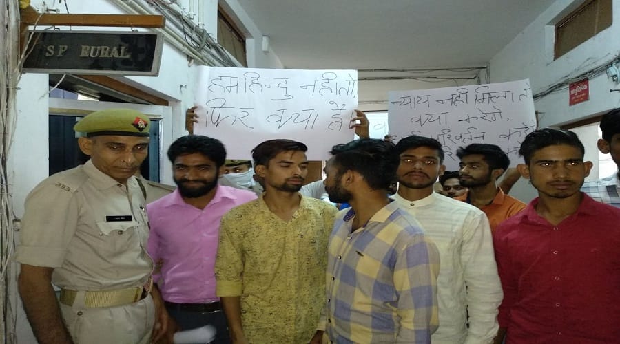 UP: People from Valmiki society warned of change of religion, stopped worshiping in temple