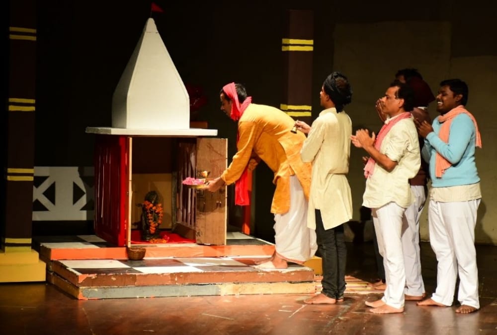 munshi premchand play temple.