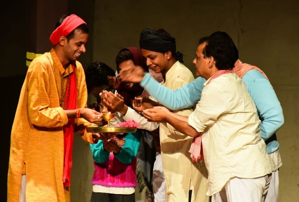 munshi premchand play temple.