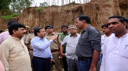 UP: In the officer tension about Kanwar Marg, Commissioner and DIG took stock of underpass