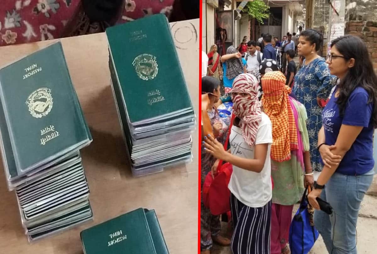 uttar pradesh police rescued 18 Nepali women from Delhi