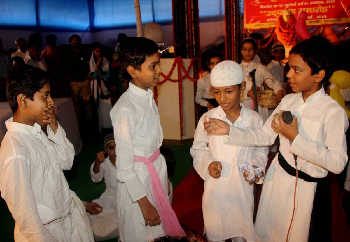 Celebration in preamchand village lamhi on the occasion of his jayanti