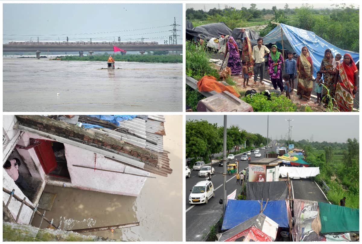 15 people were about to drown in yamuna in burari but administration rescue them