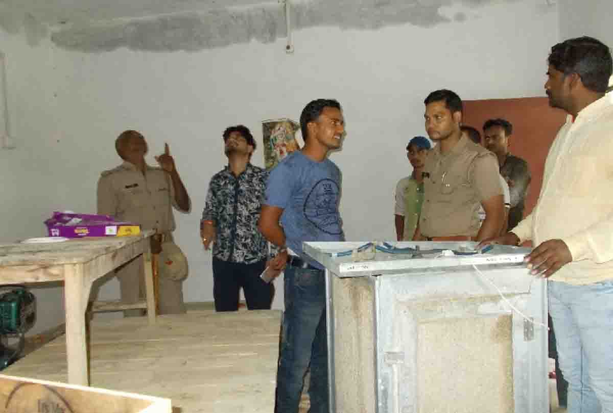 stealing from the contractor's office