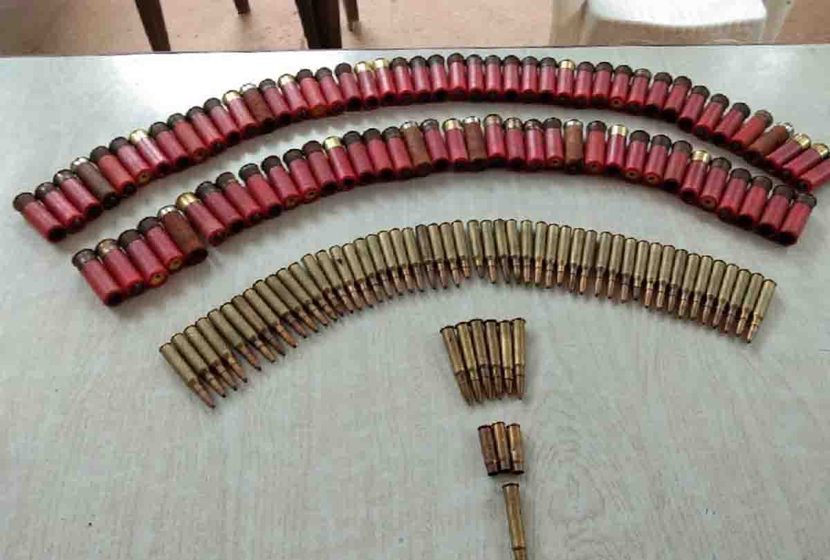 Daku Goppa gang's fire power recovered