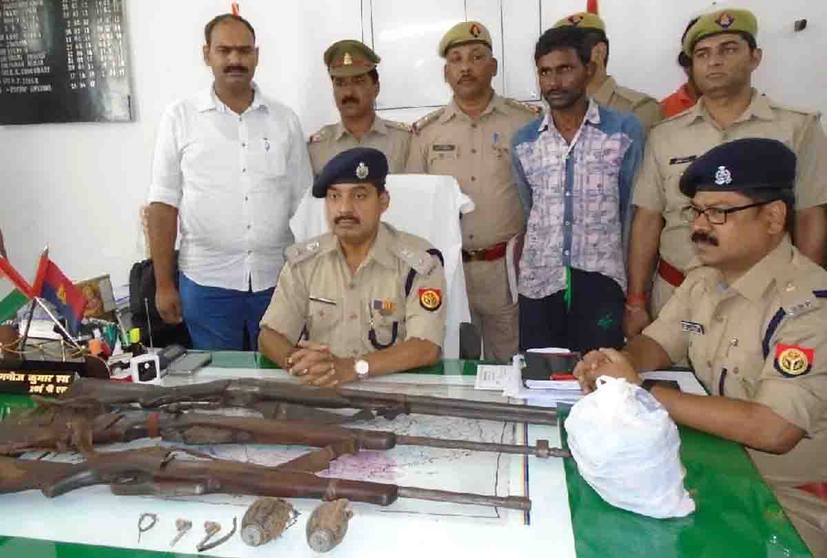 Daku Goppa gang's fire power recovered