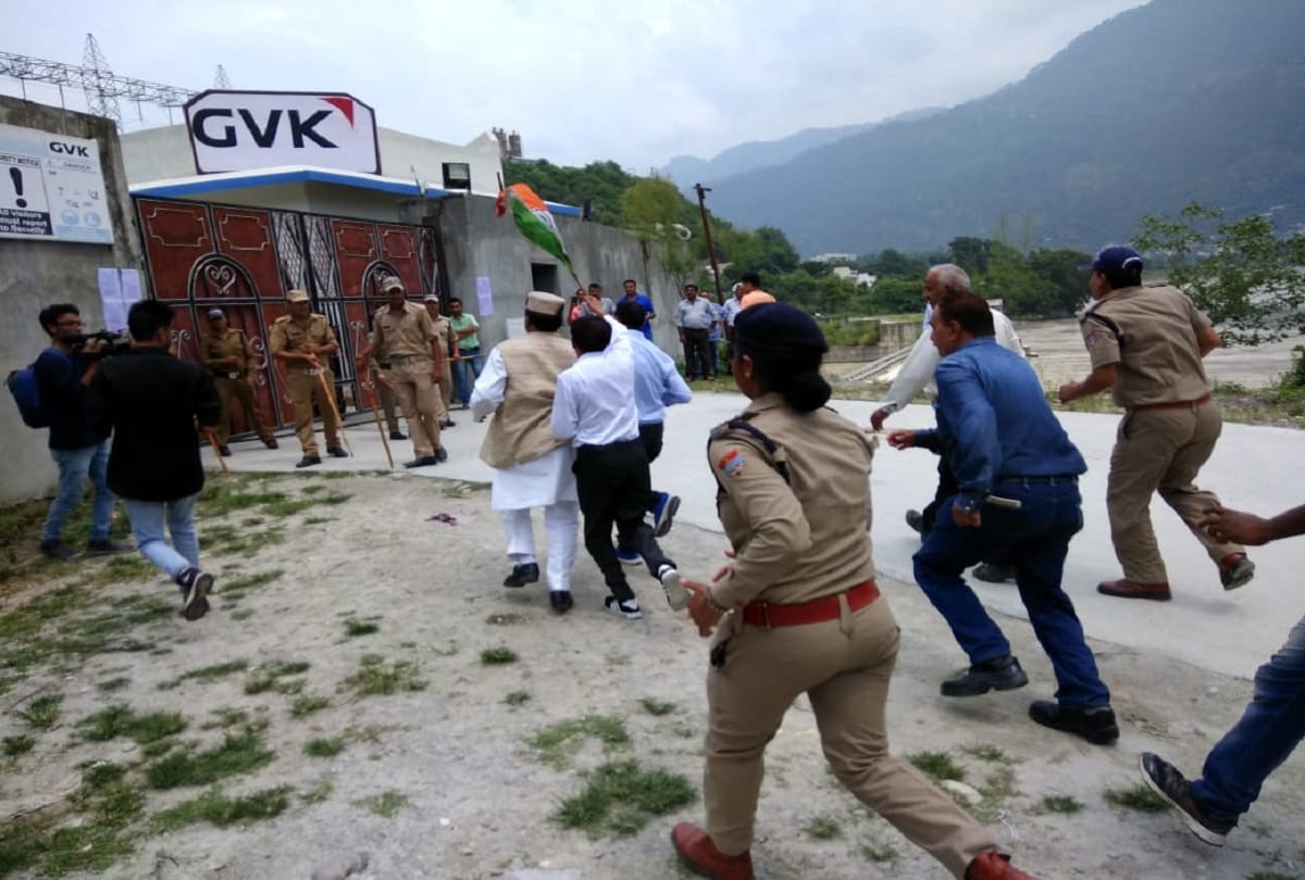 Influenced Rampage by srinagar hydropower project 