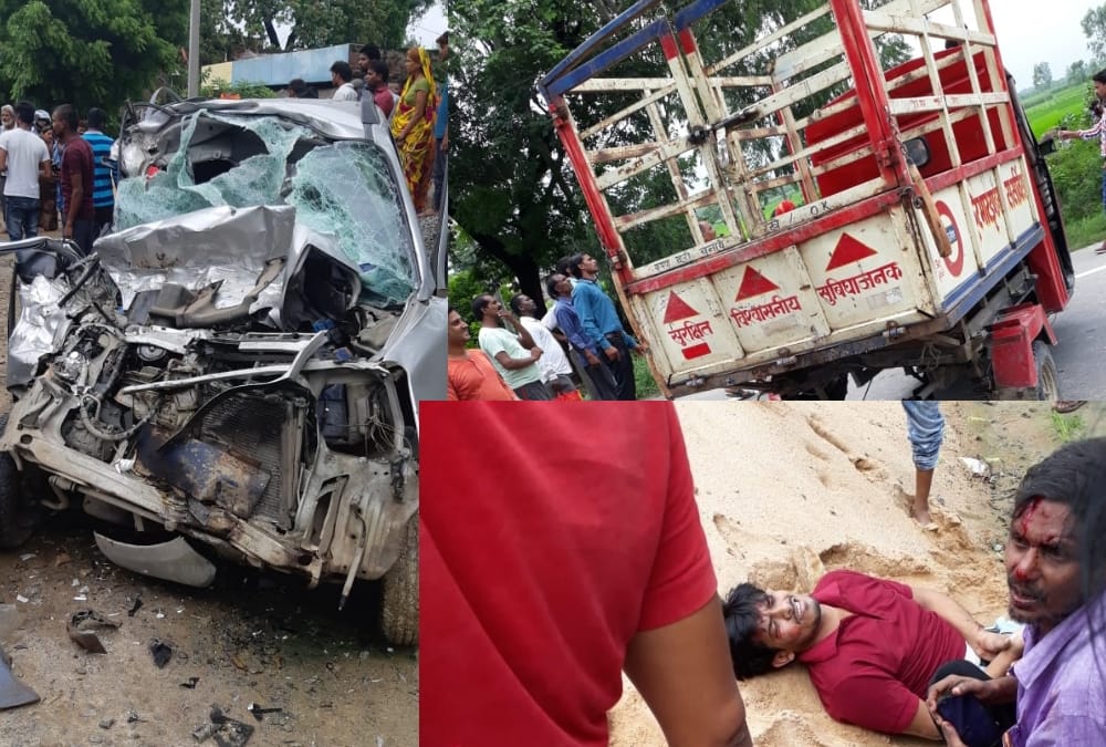 one died in an accident in sultanpur.