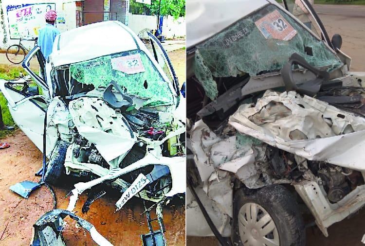 Three people died in road accident in Mohali