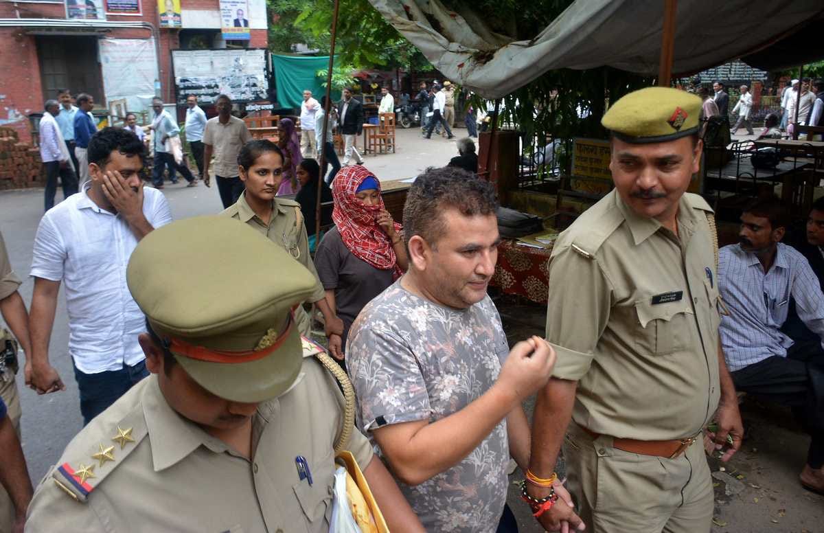 Accused of hostage nepali girl submit in jail