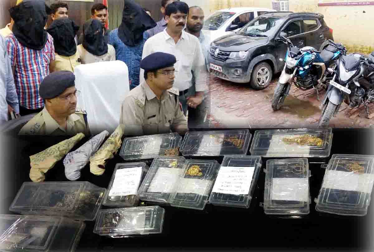 Police arrested five robbers In Farrukhabad district