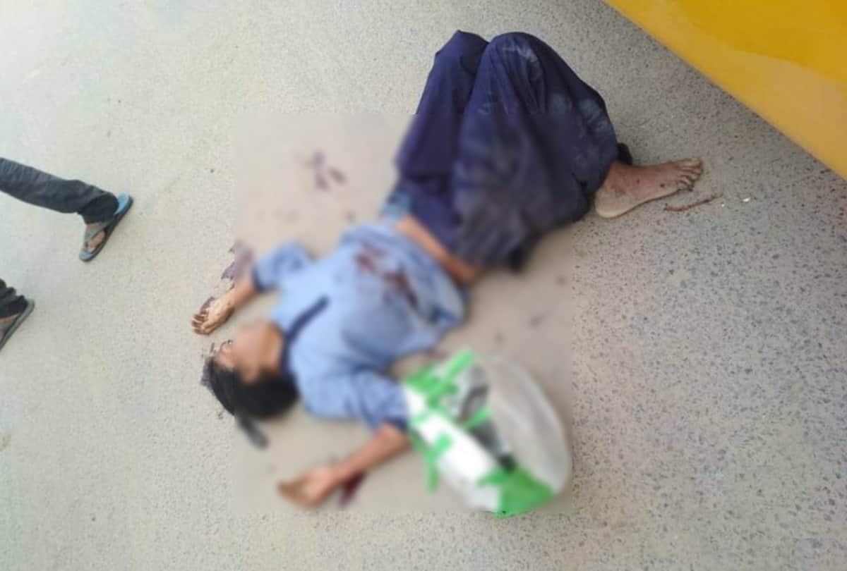 gurugram dps bus crushes couple going on cycle husband died on spot wife serious mob vandalize bus