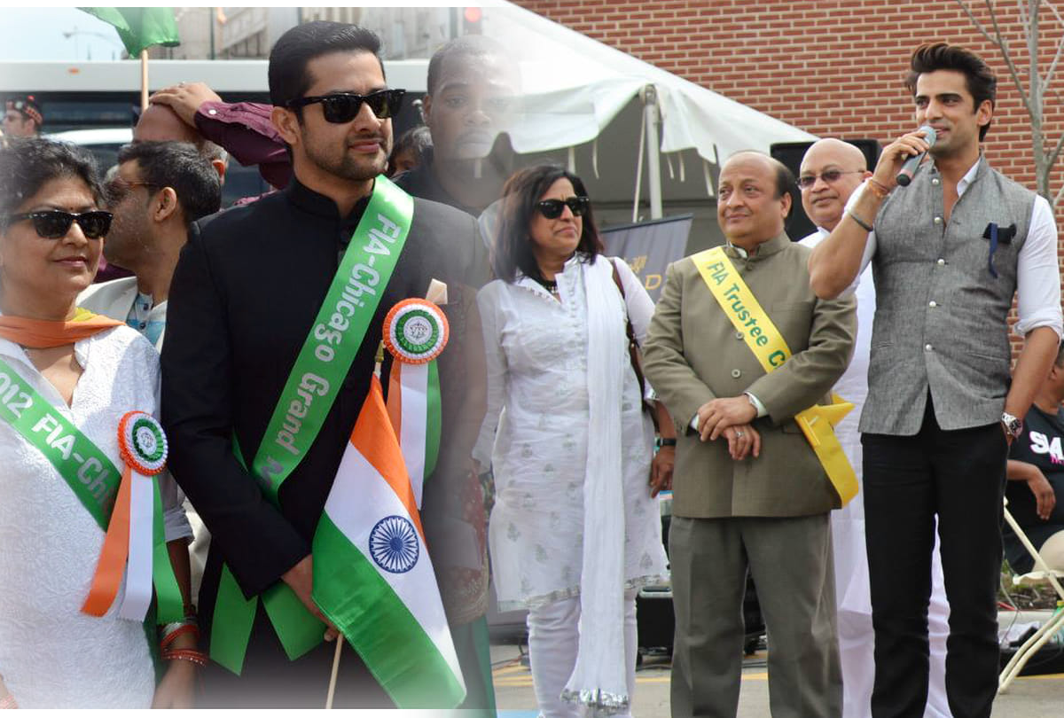 Independence Day celebration of India in America at Chicago city
