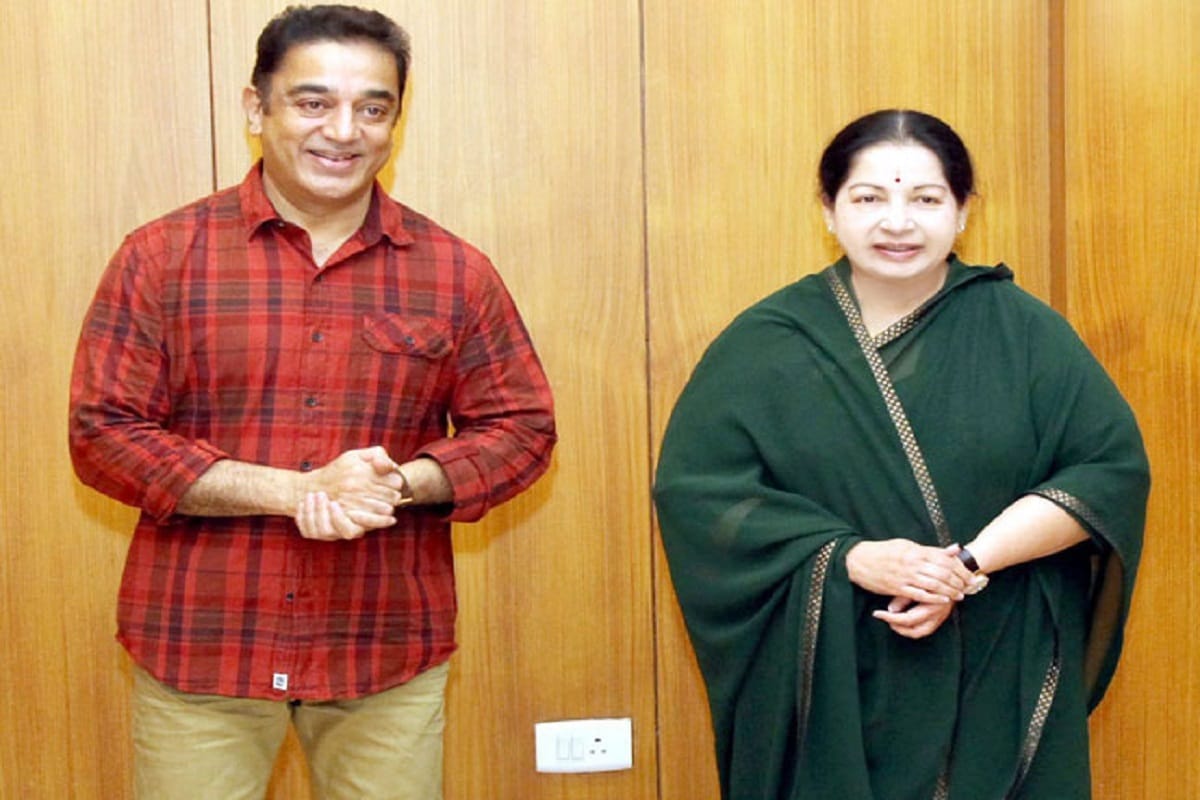Complaint against Kamal Haasan for showing Jaya's "dictator" image in his show