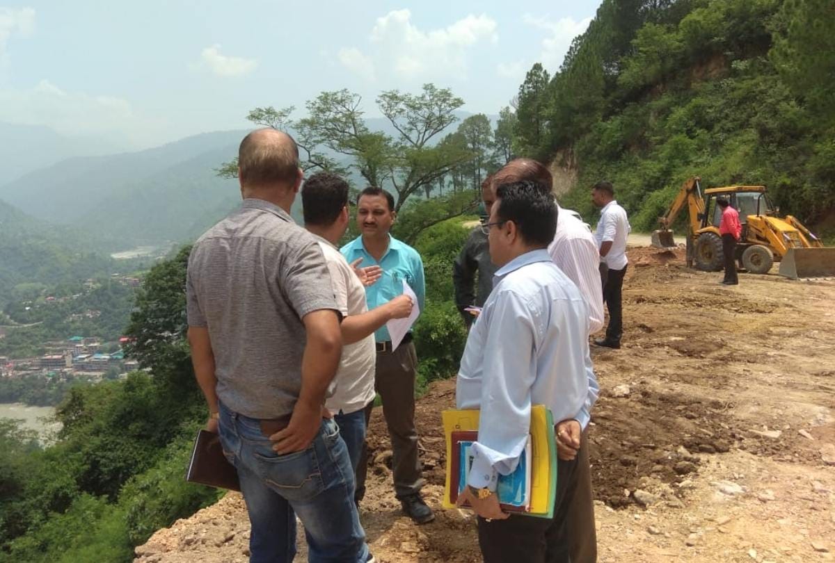 Kangnidhar Heliport in CM Jairam Thakur Distt Mandi