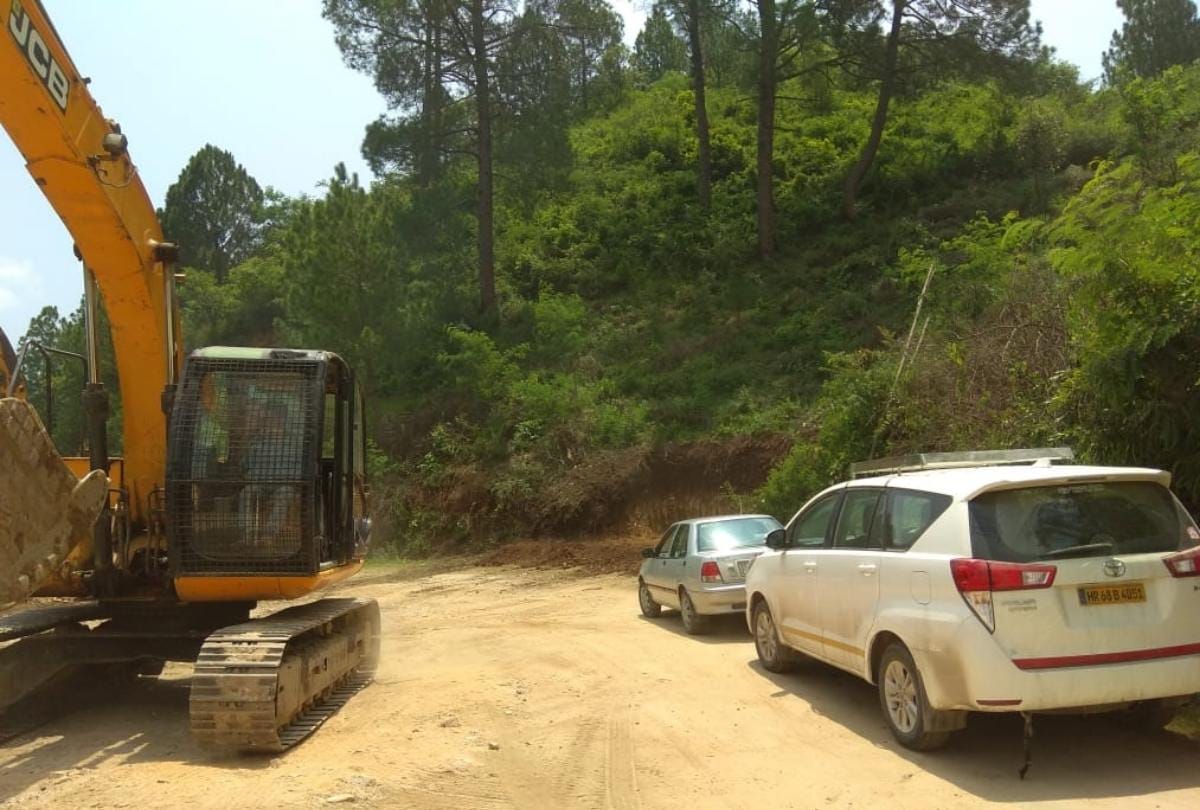 Kangnidhar Heliport in CM Jairam Thakur Distt Mandi