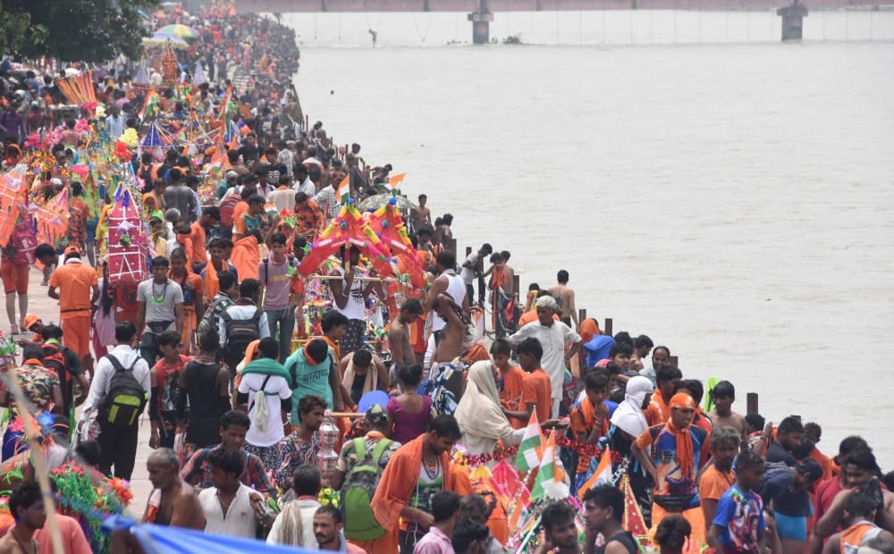 sewerage fell into ganga at haridwar
