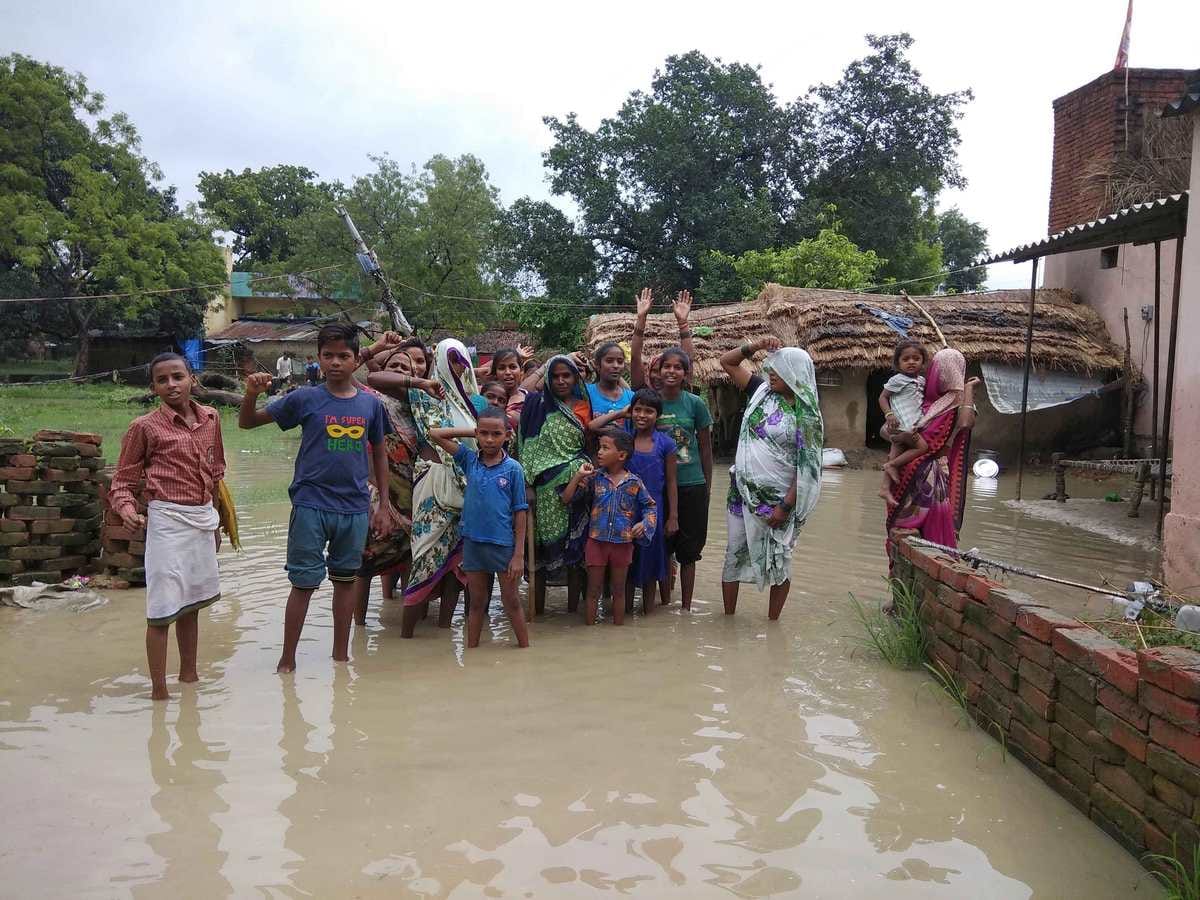 Purvanchal rivers water level gone danger people in fear