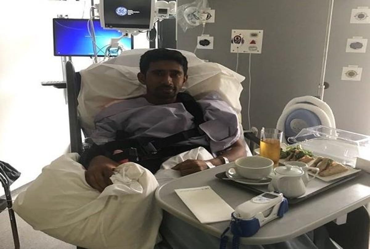 Wriddhiman Saha Undergoes Shoulder Surgery in England, BCCI posts photo